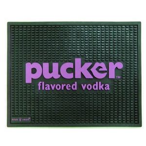 Tapis de comptoir de bar en PVC en silicone avec logo en relief 3D Tapis d'égouttement lavable pour club et bar Tapis de bière en caoutchouc pour club et bar - Product Image 5