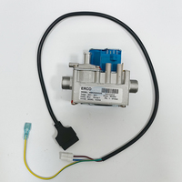 Vanne proportionnelle à gaz murale ERCO avec commande électrique, joint en fluoroplastique importé, pour usage commercial en cuisine, 24 V CA