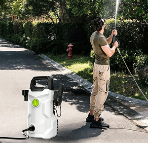 Laveuse Automobile Mobile 80 Bars Portable <span class=keywords><strong>à</strong></span> Haute Pression pour Nettoyage de Voiture, <span class=keywords><strong>Machine</strong></span> de Lavage Haute Pression <span class=keywords><strong>à</strong></span> Prix Abordable - Product Image 2