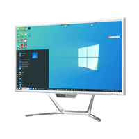 Pantalla curva de 21,5 "All-in-One Pc Gaming Desktop Pc Gamer Tarjeta dedicada de gama alta Precio barato para I3 I5 I7 Ddr3 Ram Tn Eu/au