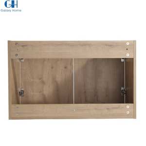 Vanité murale <span class=keywords><strong>de</strong></span> conception <span class=keywords><strong>Simple</strong></span>, <span class=keywords><strong>meuble</strong></span> <span class=keywords><strong>de</strong></span> <span class=keywords><strong>salle</strong></span> <span class=keywords><strong>de</strong></span> bains, une pièce tout en bois flottant 24 36 pouces, vanité <span class=keywords><strong>de</strong></span> <span class=keywords><strong>salle</strong></span> <span class=keywords><strong>de</strong></span> bains avec ensemble d'évier moderne - Product Image 4