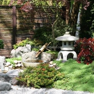 Sculpture en pierre de granit de jardin extérieur personnalisée de style japonais KODAI MARU <span class=keywords><strong>YUKIMI</strong></span> Lanternes Pagode Sculptures - Product Image 4