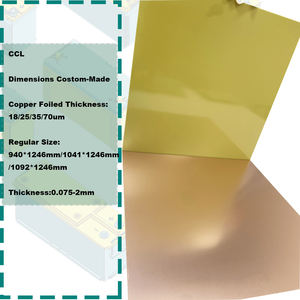Fabricant FR4 G10 Panneau en fibre de verre stratifié revêtu de cuivre pour <span class=keywords><strong>PCB</strong></span> - Product Image 6