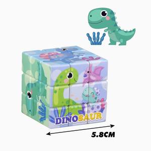 5.8cm UV mini 3x3x3 chuyên nghiệp ma thuật hình khối đồ chơi câu đố Stickerless OEM ODM Quà tặng khuyến mãi trẻ em của Cube thần tài đồ chơi 2025 - Product Image 5