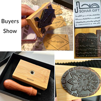 Sello de Madera Personalizado con Logotipo, Sello de Bambú Hecho a Mano, Sello de Goma para Empaquetado Empresarial, Regalos de Boda y Marca
