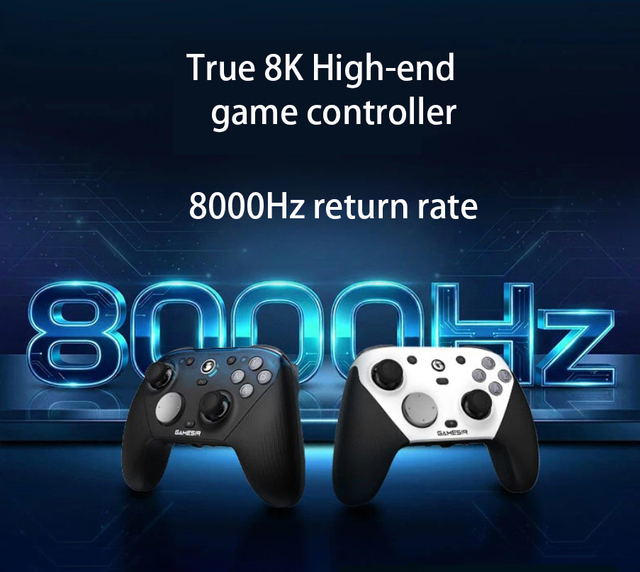 New Style Gamesir G7 Pro Mystic Night Blue 8K Wireless Gamepad TMR Joystick and Dual-mode Trigger Gaming Controller Gamepad