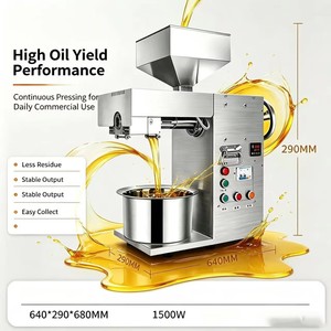 20kg/h Commercial Oil Press Extractor, Factory Direct Sale, Automatic Machine for Walnut Flaxseed Palm <strong>Kernel</strong> Oil - Product Image 4