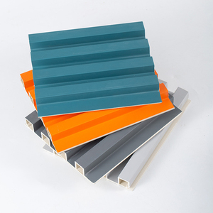 Panneau mural en PVC imperméable, design d'intérieur WPC, panneau mural en <span class=keywords><strong>bois</strong></span> massif, grille murale en <span class=keywords><strong>bois</strong></span> massif à vendre - Product Image 1