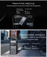 New Image Automatic Battery Powered Smart Tire Repair Tool Mini Tire Inflator Electric Bike Electric Air Pump for Cycle Pumps