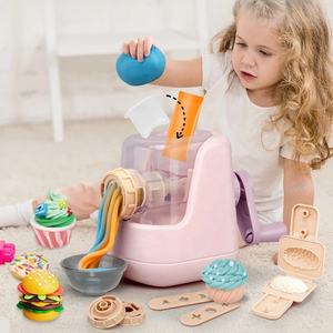 Pretend House Color Mud Ice Cream Maker Toy Noodle Maker Play Dough Set Toy <span class=keywords><strong>Clay</strong></span> Dough Toys Maquinaria para niños - Product Image 2
