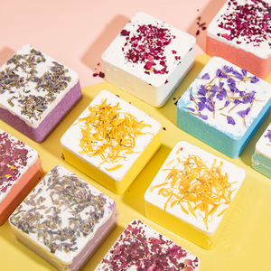 <b>Organic</b> 100g Bath <b>Salt</b> Powder Wholesale Explosion Aromatherapy Bubble Bomb Dried Flower Relax Essential Oil Custom Fragrance - Product Image 1