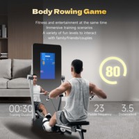Espejo Inteligente de Fitness con Pantalla Táctil, Espejo de Entrenamiento de Cuerpo Completo, Entrenador de Fuerza Inteligente para Entrenamiento de Fuerza en Casa