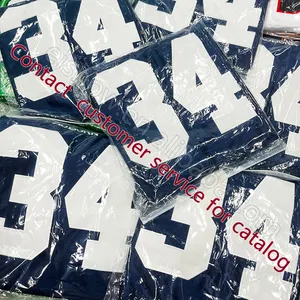 Wholesale Customized American Football Embroidered Vintage Rugby #24 CHUBB #6 MAYFIELD Stitched US Size Sport Jersey