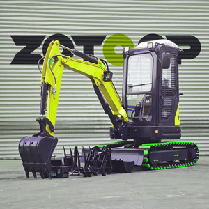 Miễn phí vận chuyển EPA động cơ máy xúc 2500kg máy xúc bánh xích Digger trang trại Mini Bagger 1 tấn Mini Máy xúc để bán - Product Image 1