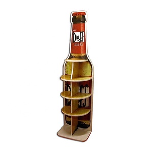 Kệ Trưng Bày Sàn Hình Tổ Ong Bán Lẻ Tùy Chỉnh Để Trưng Bày Rượu Whisky Mẫu Miễn Phí! - Product Image 5