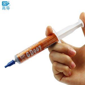 2 Pieces Net Weight 15 Grams Gray <strong>GD007</strong> 6.8W/M-K Thermal Conductive Grease Paste Plaster Heat Sink Compounds for CPU LED GPU - Product Image 4