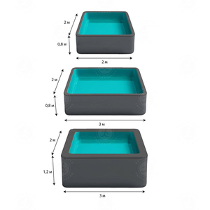 Nhà Máy giá chất lượng cao Nhà Máy bán hàng trực tiếp handmade tùy biến Inflatable xách tay ngoài trời hồ bơi - Product Image 1