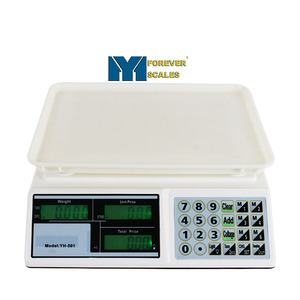 2026 हॉट सेलिंग उच्च गुणवत्ता वाले 40 किलोग्राम/5 ग्राम 30 किलोग्राम/1 ग्राम डिजिटल मूल्य कंप्यूटिंग स्केल-एलईडी डिस्प्ले इलेक्ट्रॉनिक वजन पैमाने पर फैक्टरी मूल्य - Product Image 2