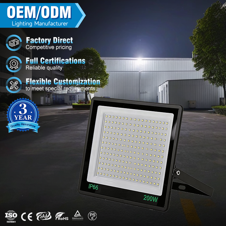 New Design Decorative Outdoor Garden Swimming Pool Lighting 10w 20w 30w 50w 100w 150w 200w 300w Led Flood Light