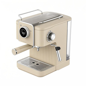 Máquina de café expreso semiautomática de simplicidad moderna de gama alta para el hogar, el hogar, el uso del coche al aire libre, carcasa eléctrica de aluminio - Product Image 1