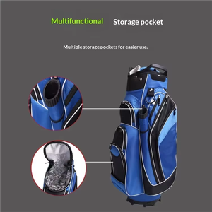 Bolsa de Golf Personalizada Dericsson, de Nailon Impermeable, Gran Capacidad, con 14 Compartimentos para Palos de Golf - Product Image 3