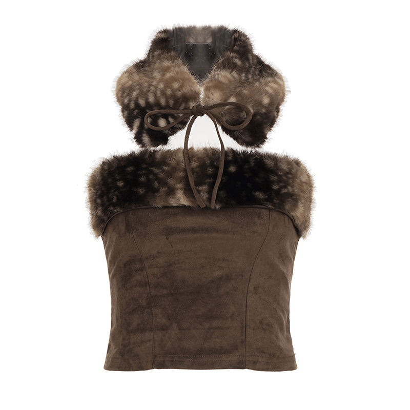 Brown top (including scarf)