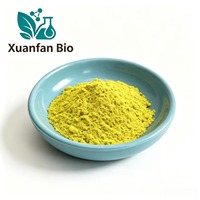98% Bubuk Troxerutin dari Kuncup Sophora Japonica Bersertifikasi HPLC, Dikemas Vakum dalam Drum, Kelas Kosmetik, CAS 7085-55-4, Pasokan Pabrik