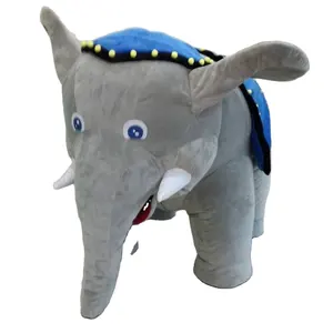 4 legs Elephant Customized Inflatable Elephant Mascot Costume for Adult Halloween Plush Animal Costume