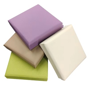 Panneau insonorisant enveloppé <span class=keywords><strong>de</strong></span> tissu moderne <span class=keywords><strong>de</strong></span> 25mm d'épaisseur Panneau acoustique décoratif pour bureau <span class=keywords><strong>ou</strong></span> vêtements - Product Image 5