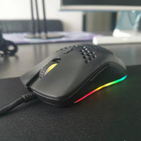 Mouse Gaming RGB Custom Ergonomis USB Berkabel Optik High-End OEM/ODM Terlaris