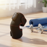 Meistverkaufter Professioneller Kabelloser Kniemassagegerät mit Wärme, Vibration und Rotlicht zur Muskelentspannung Wärmekissen