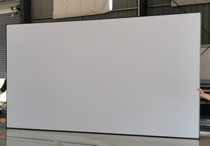 Écran <span class=keywords><strong>de</strong></span> projection à cadre fixe en diamant gris, nouveau matériau, 72-150 pouces, montage mural, 4K, anti-bavures, ALR 16:9 HD - Product Image 3