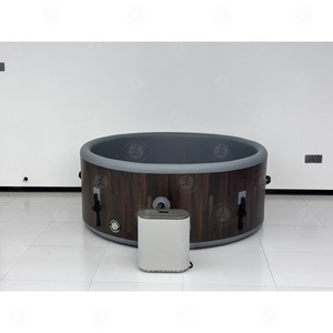 Jacuzzi Inflable Portátil Redondo para 6 Personas, Bañera <span class=keywords><strong>de</strong></span> Hidromasaje y <span class=keywords><strong>Piscina</strong></span> SPA para Adultos, Niños y Familias - Product Image 5
