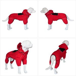 Impermeable para Perros de Cuatro Patas, con Capucha y Reflectante, Chaqueta Impermeable para Perros, Traje de Lluvia para Mascotas - Product Image 3