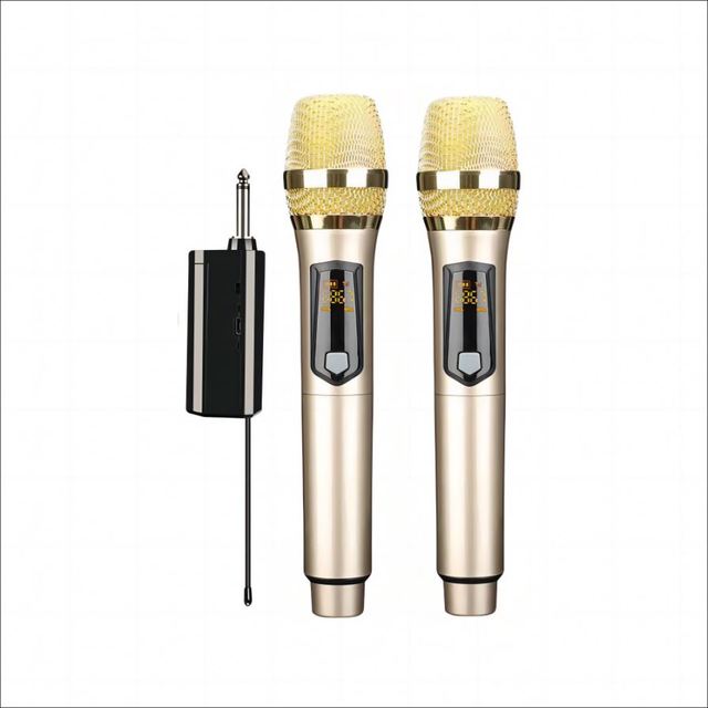 Hot Selling 2 Wireless Microphone With Low Price Wireless Microphone Tie