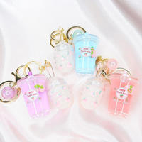 Brillant à Lèvres Personnalisé Vierge Transparent Non Collant Végétalien Rose pour Enfants, Tubes Porte-Clés à Brillant à Lèvres, Créez Votre Propre Rouge à Lèvres Vert