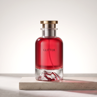 Boîte cadeau rigide personnalisée avec couvercle et base pour flacon de parfum cylindrique et rectangulaire en verre, insert en mousse EVA avec logo personnalisé, OEM
