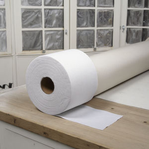 للبيع بالجملة قماش قطن نقي فائق النعومة جيد التهوية سبونليس ورق رطب غير منسوج منشفة وجه مواد خام بنمط متقاطع - Product Image 2