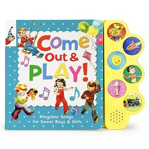 Usine personnalisé lune 6 boutons enfants amusant sonnant livre de contes haut-parleur impression numérique couverture rigide couture reliure - Product Image 1