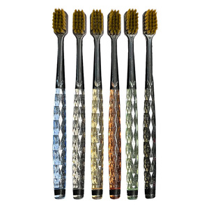 Cepillo de dientes personalizable Mango transparente spazzolino da Viaggio da Denti Pareja Manual escova de dentes Hotel ViaGem - Product Image 1