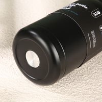 Bouteilles d'eau isothermes à double paroi avec couvercle anti-fuite, tasse thermos isolée, gobelet portable en acier inoxydable avec paille