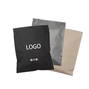 Custom Clothing T Shirts Printing Pouches Ziplock Packaging Bags For Apparel