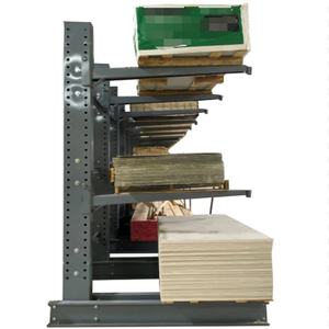 ชั้นวางแบบคานรับน้ำหนัก4ชั้นแบบปรับแต่งได้คุณภาพสูงสองด้านชั้นสำหรับงานหนัก - Product Image 6