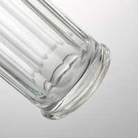 Chope à bière transparente classique de style américain pour l'Oktoberfest, avec poignée, en verre sans plomb, personnalisable par sublimation, 645 ml/22 oz, pour anniversaire, vente en gros