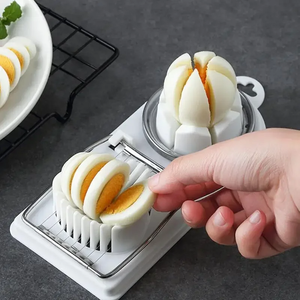 Multi Functional Egg Cutter Two in One Slice Cutter Stainless Steel Household Egg Cutter Egg Preserved Divider <b>Splitter</b> - Product Image 6