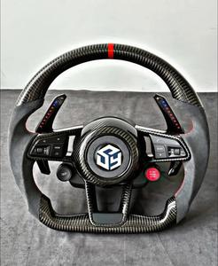 Volant <span class=keywords><strong>sport</strong></span> en cuir avec palettes de commande pour Volkswagen R <span class=keywords><strong>Line</strong></span> Golf Lingdu Magotan Sagitar Lavida Bora Pa - Product Image 1