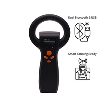 Módulo Lector RFID USB 4.0, Colector de Datos de Identificación Animal Portátil para Agricultura Inteligente
