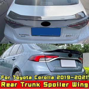 For Toyota Corolla 2019-2021 Rear Roof Wing Rear <b>Trunk</b> Spoiler Wing Rear Spoiler Rear <b>Trunk</b> Spoiler Body Kit Car Accessories - Product Image 4