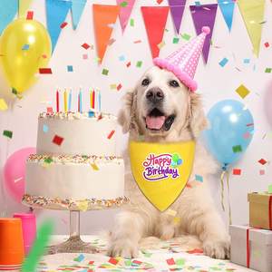 Pañuelo para Perro al por Mayor, Transpirable, de Poliéster, con Impresión por Sublimación, Decoración para Mascotas, Lindos Pañuelos para Perro - Product Image 2