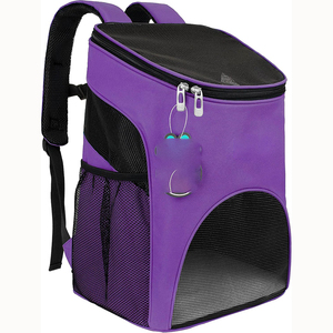 Miễn Phí Mẫu Vật Nuôi Tàu Sân Bay Với Bánh Xe Dưới 15 Lbs-Một Mặt Có Thể Mở Rộng, Hãng Hàng Không Đã Được Phê Duyệt Có Thể Gập Lại Mềm Tàu Sân Bay Cho Chó Nhỏ - Product Image 1